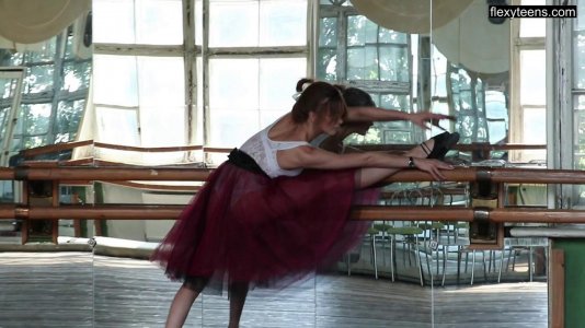 Превью Балерина разделась до гола и засветила свою пилотку и сиськи № 10310