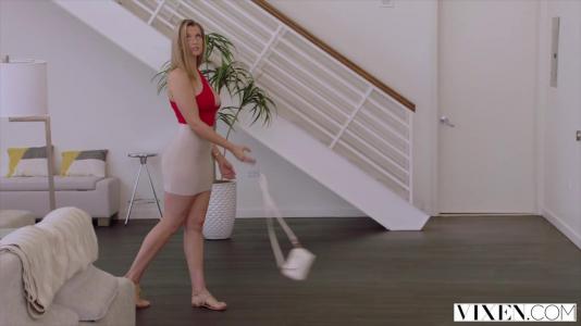 Превью Жена балует мужа минетом и занимается с ним сексом на столе № 1203