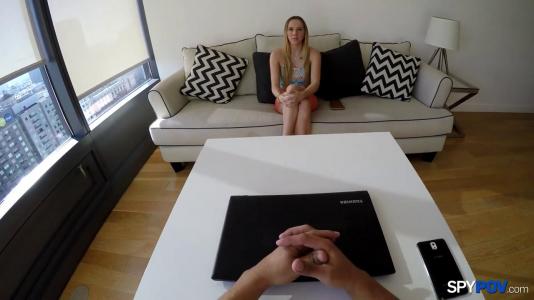 Превью Красотка на собеседовании оседлала член будущего начальника № 145