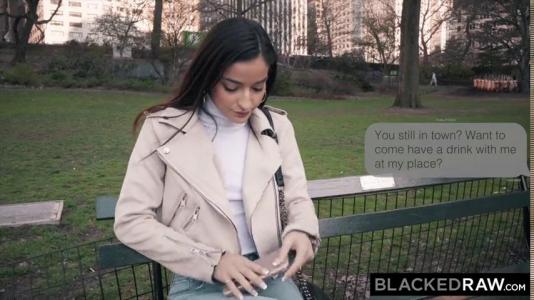 Превью Брюнетка заполучила в киску гигантский черный член своего приятеля № 1830