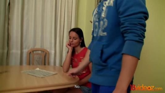 Превью Телочка страстно отрабатывает киской долг своего парня № 816