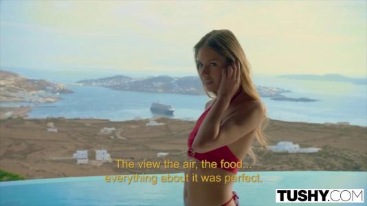 Превью Парочка на отдыхе устроила красивый и страстный секс в постели № 846